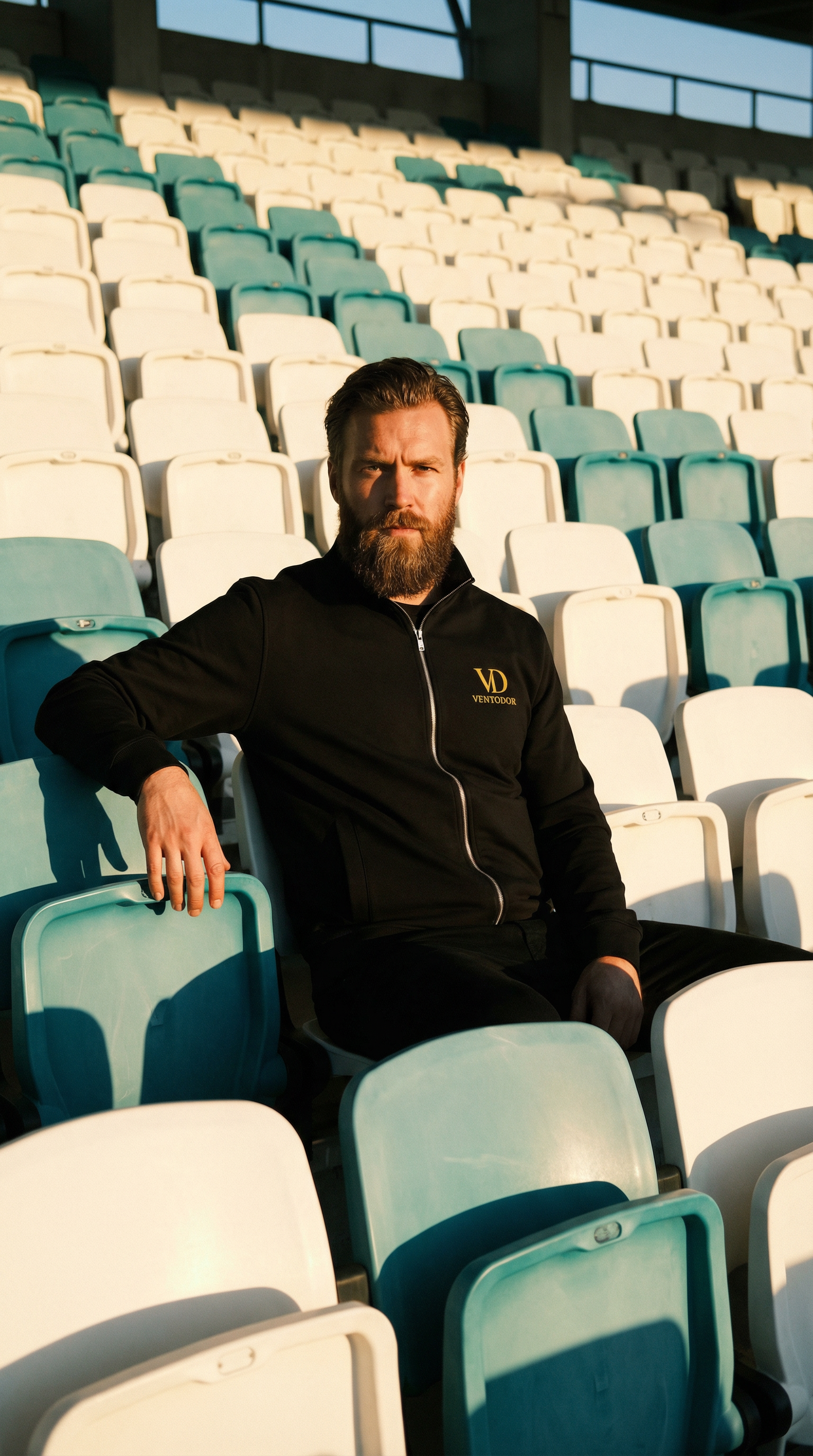 VENTODOR Trailer 2.0 Zip Sweat – Black Core Edition