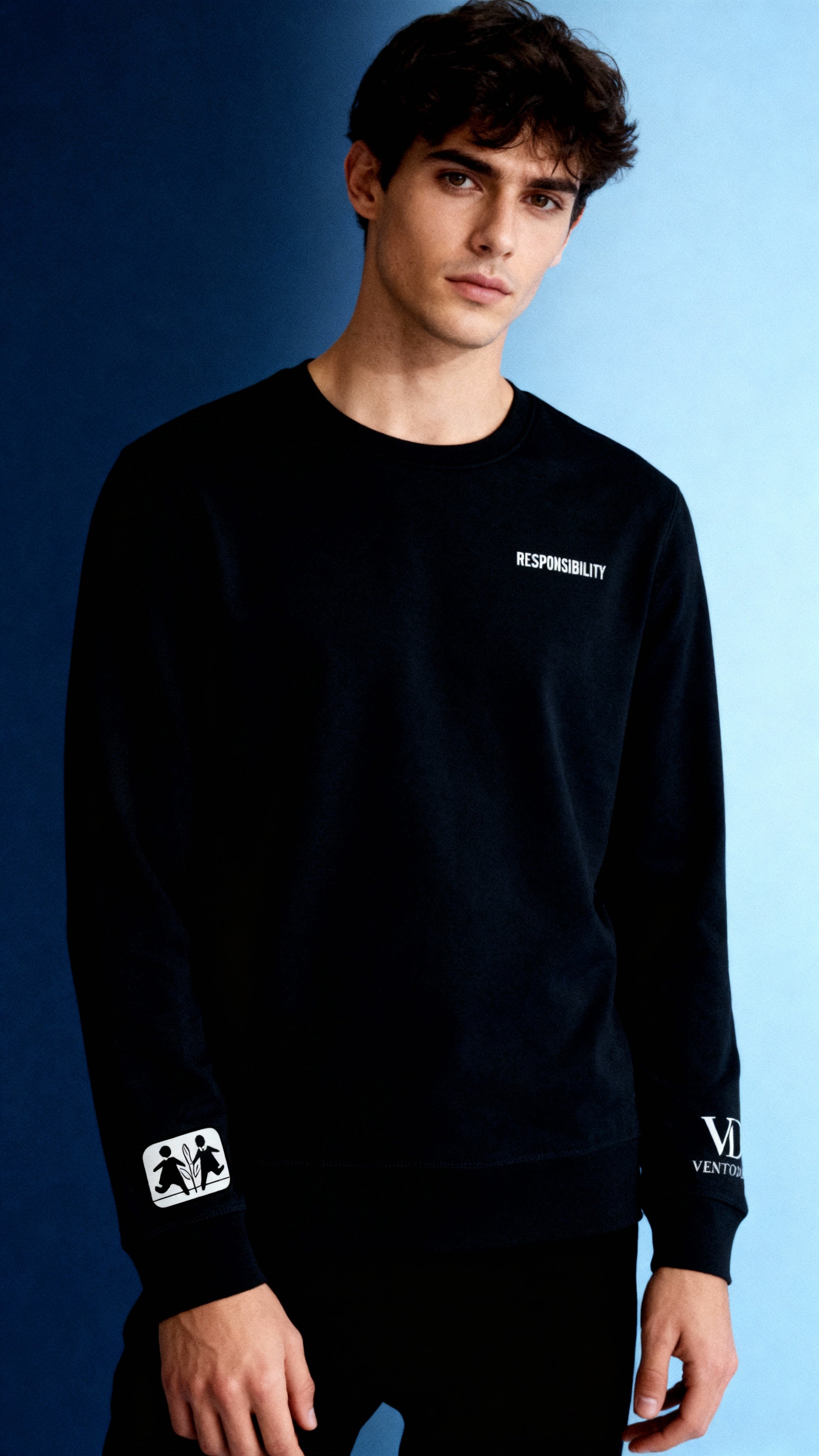 Ventodor “Hope Circle” Charity Sweatshirt – Black Edition