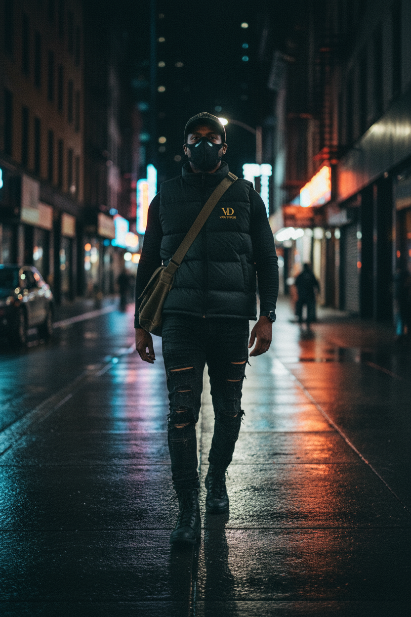 Ventodor “Core Insulate” Puffer Gilet – Black Edition <<STJU250>>