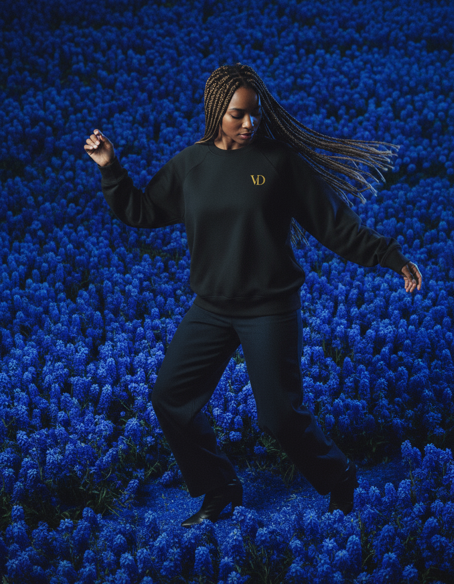 Ventodor Raglan Sweatshirt – Black Edition <<STSW217>>